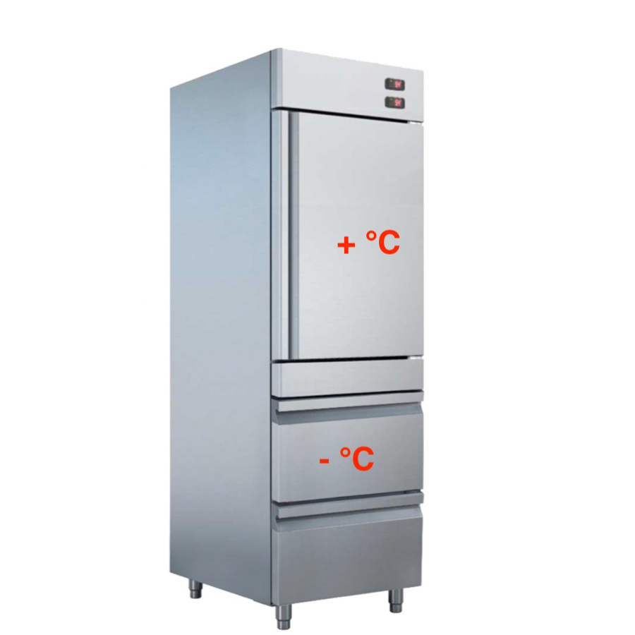 DUAL TEMPERATURE FRIDGE-FREEZER
