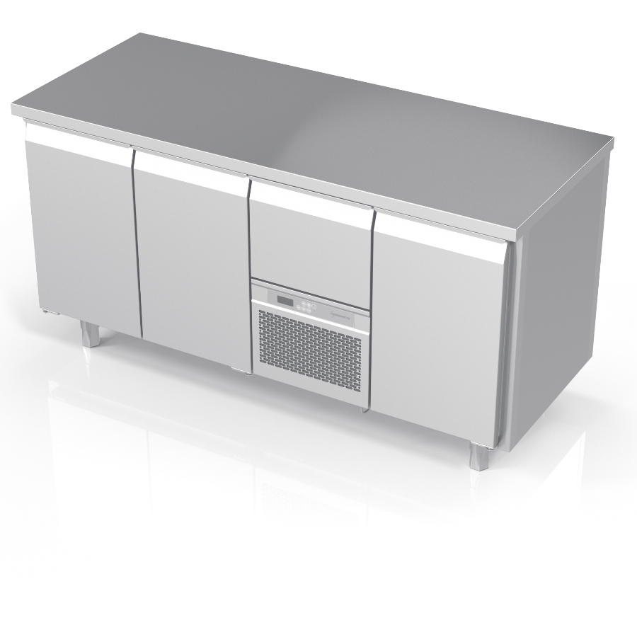 REFRIGERATED COUNTERS WITH DOORS