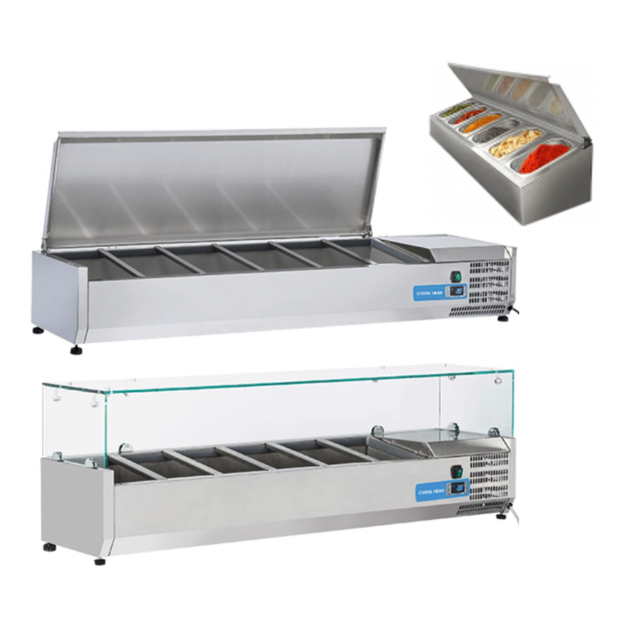 REFRIGERATED COUNTERTOP INGREDIENTS DISPLAYS