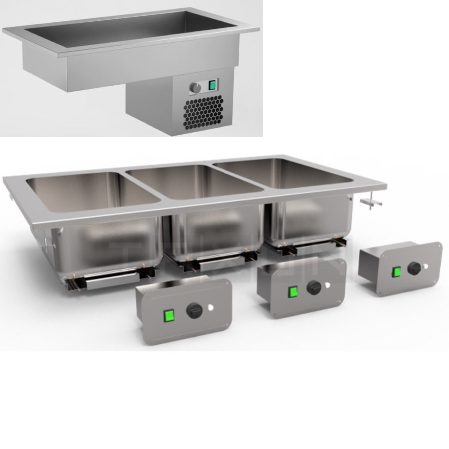 HEATED  DROP IN BAIN MARIES