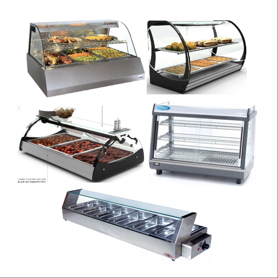 HEATED DISPLAYS COUNTER TOP