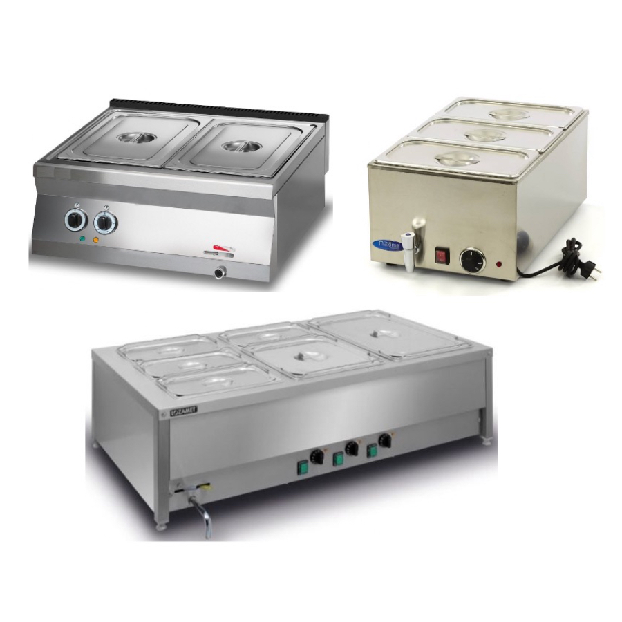 HEATED BAIN MARIES COUNTER TOP MODEL