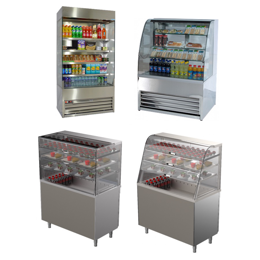 GRAB & GO REFRIGERATED DISPLAYS
