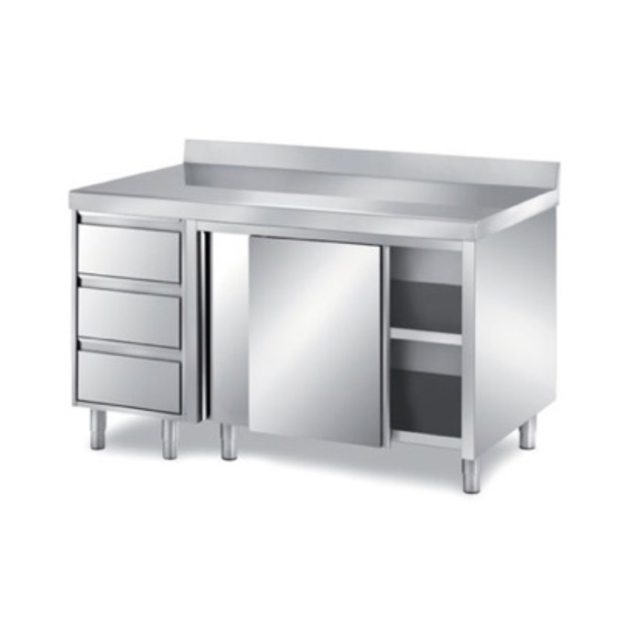 CUPBOARDS WITH DOORS & DRAWERS