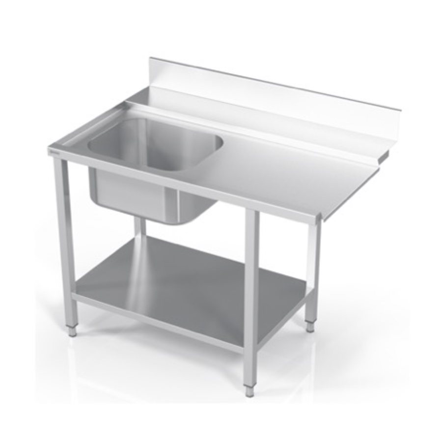 ENTRY TABLES TO DISHWASHER