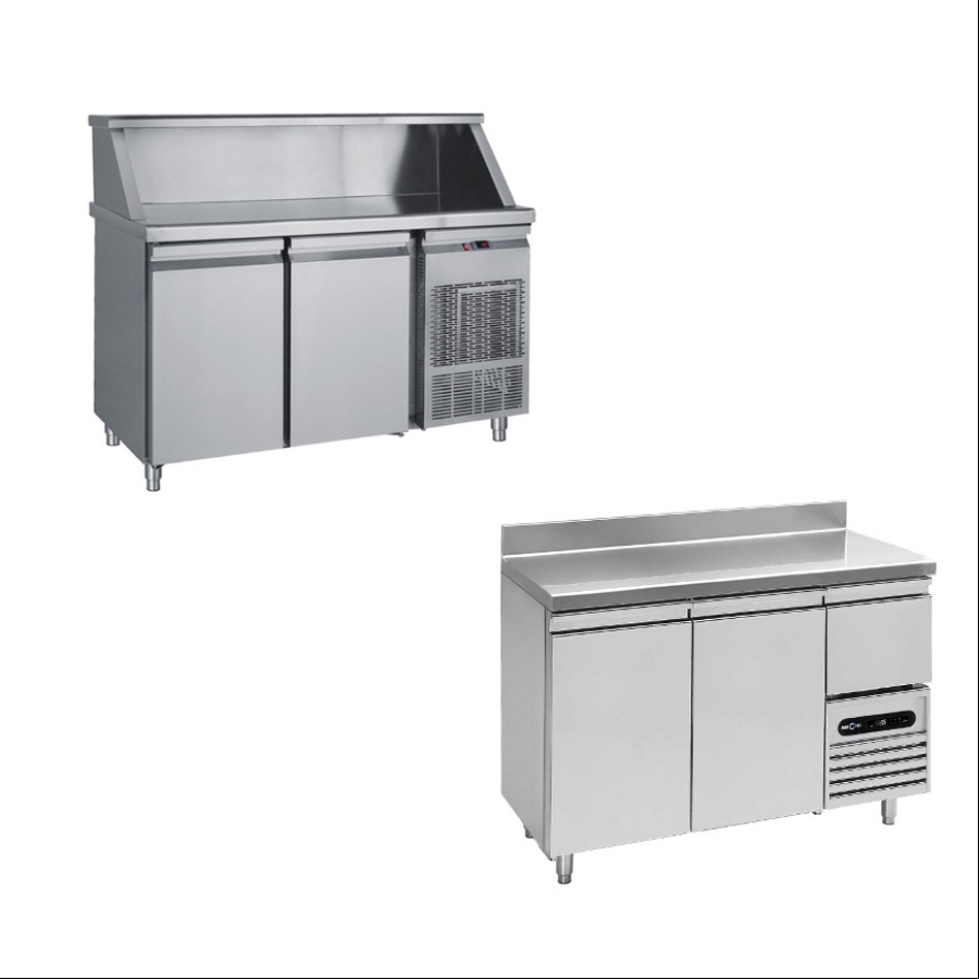 BAR REFRIGERATED COUNTERS WITH DOORS