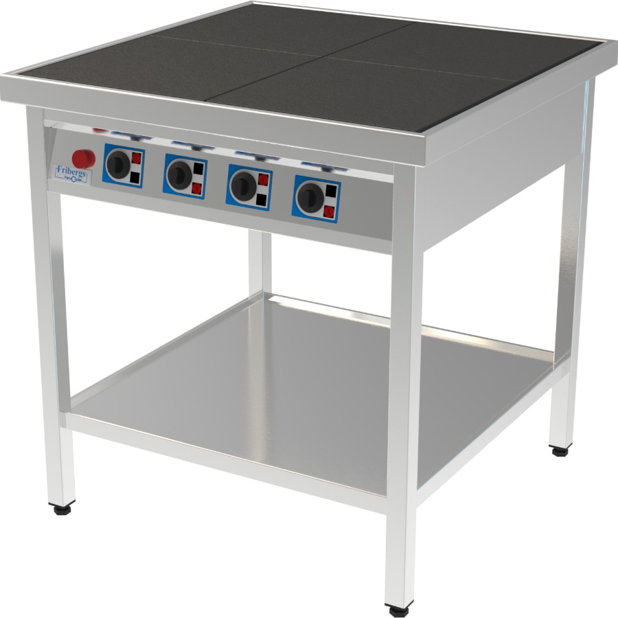 ELECTRIC RANGES WITH CAST IRON PLATES