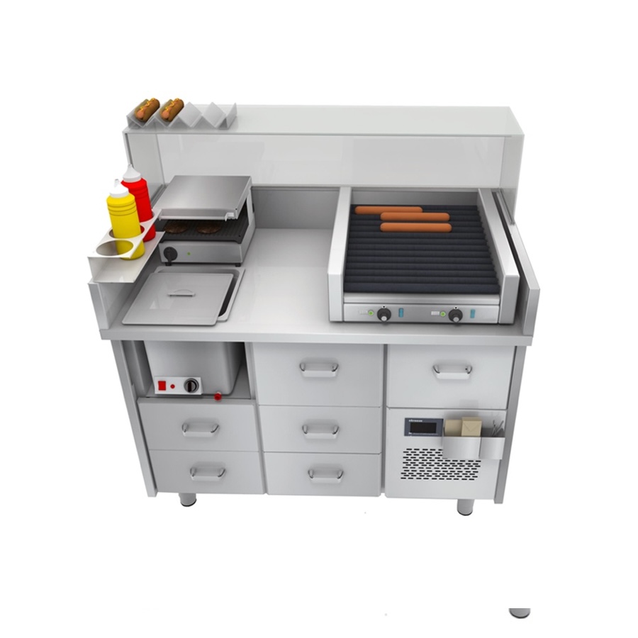HOT DOG REFRIGERATED COUNTERS