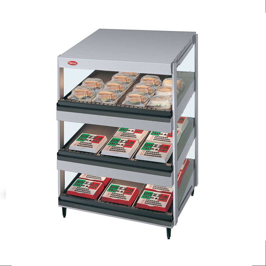 HEATED SHELF MERCHENDISERS