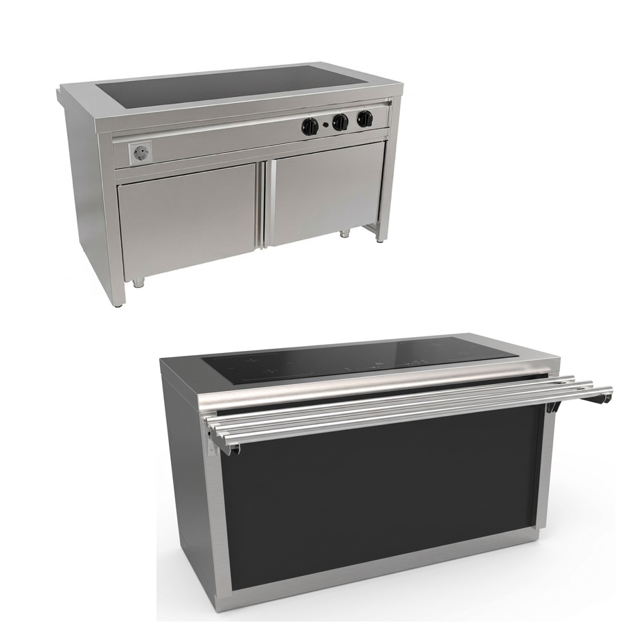 SELF SERVICE HEATED GLASS CERAMIC CUPBOARDS
