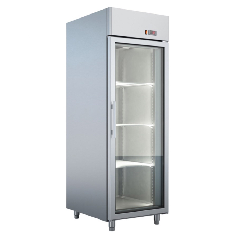 FREEZER WITH GLASS DOOR GN 2/1