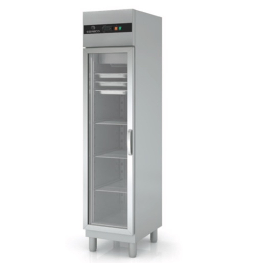 FREEZER WITH GLASS DOORS  GN 1/1