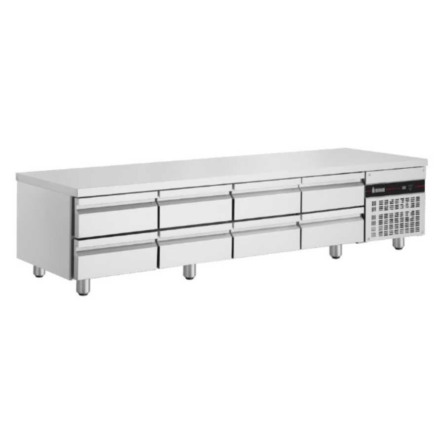 LOW COOLING COUNTER / CHEF BASE  6 GN DRAWERS