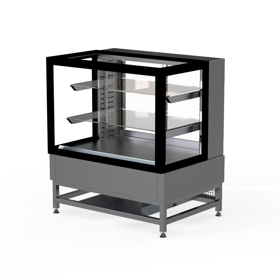 REFRIGERATED PASTRY DISPLAY "CUBE"  900mm LOW