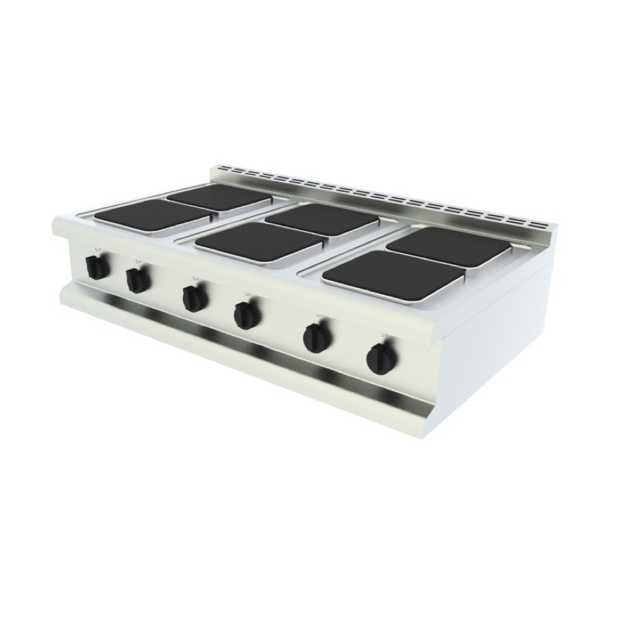 ELECTRIC RANGE COUNTER TOP WITH 6 PLATES