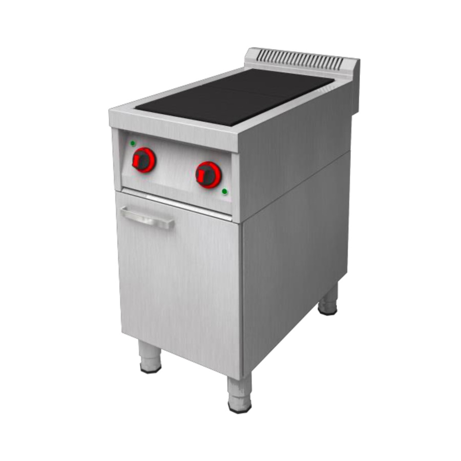 ELECTRIC RANGE WITH 2 CAST IRON PLATES