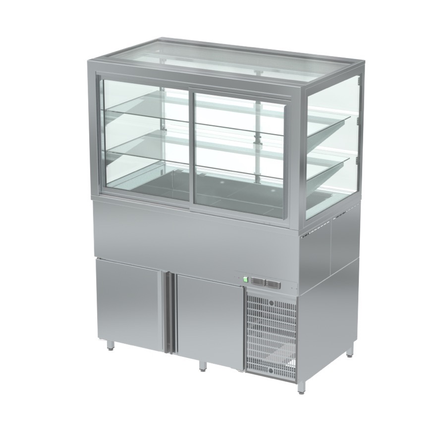 REFRIGERATED SELF SERVICE DISPLAY  "SQUERE" 1200/2