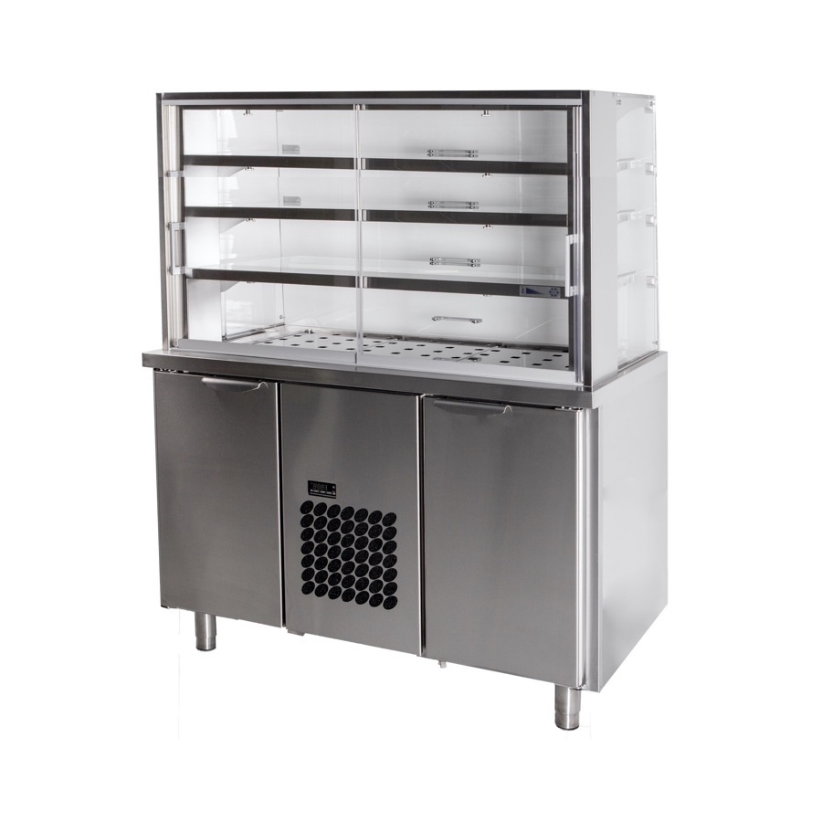 Refrigerated self-service display 1260mm
