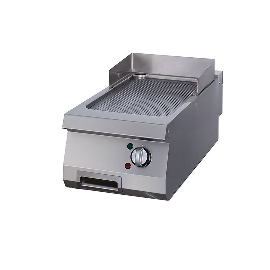 ELECTRIC GRIDDLE FRY TOP 400*700 GROOVED HARDCHROME