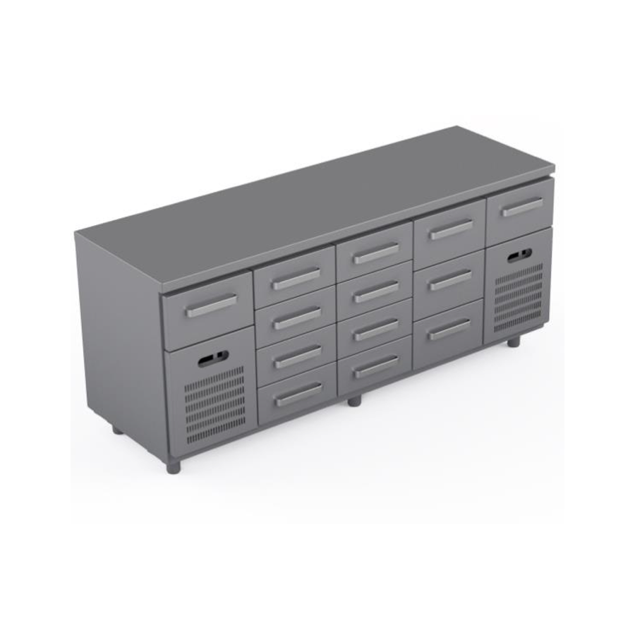 COOLING COUNTER  13 DRAWERS
