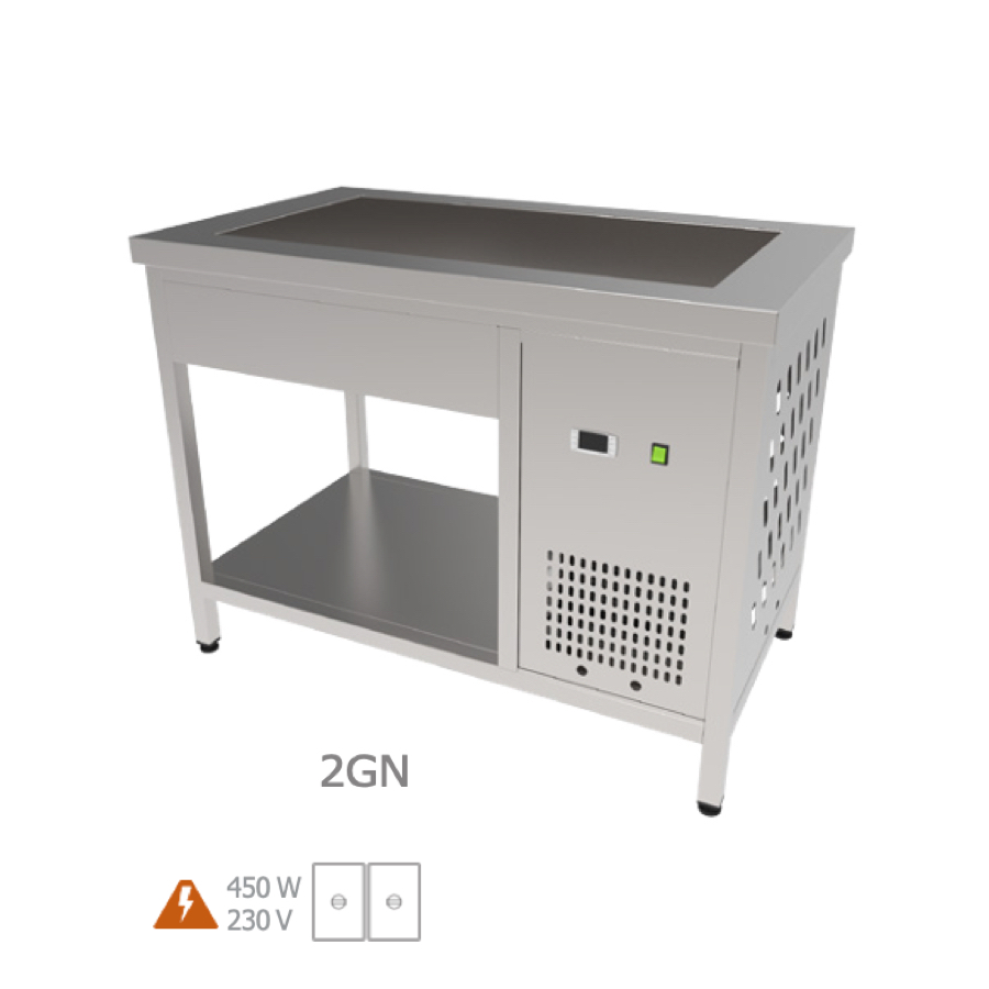 REFRIGERATED BAINMARIE BUFFET 2 GN