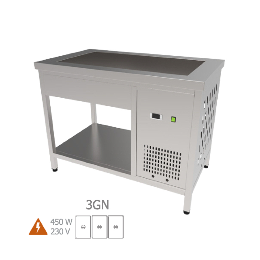 REFRIGERATED BAINMARIE 3 x GN 1/1