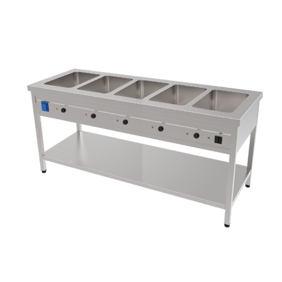 HEATED BAINMARIE  5 x GN - 1/1