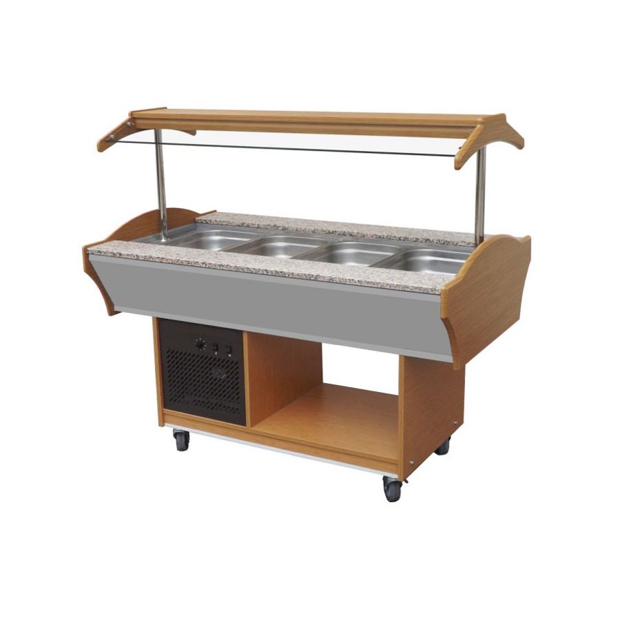 REFRIGERATED BUFFET 4 GN 1/1