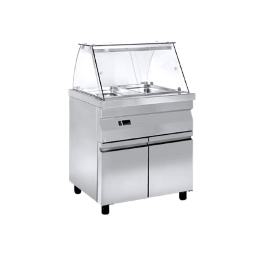 HEATED BAINMARIE DISPLAY 2 GN 1/1