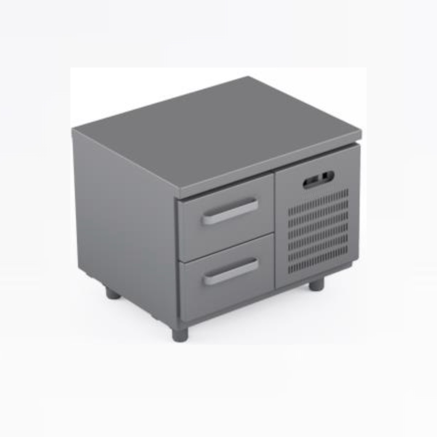 LOW COOLING COUNTER / CHEF BASE 2 DRAWERS GN 1/1
