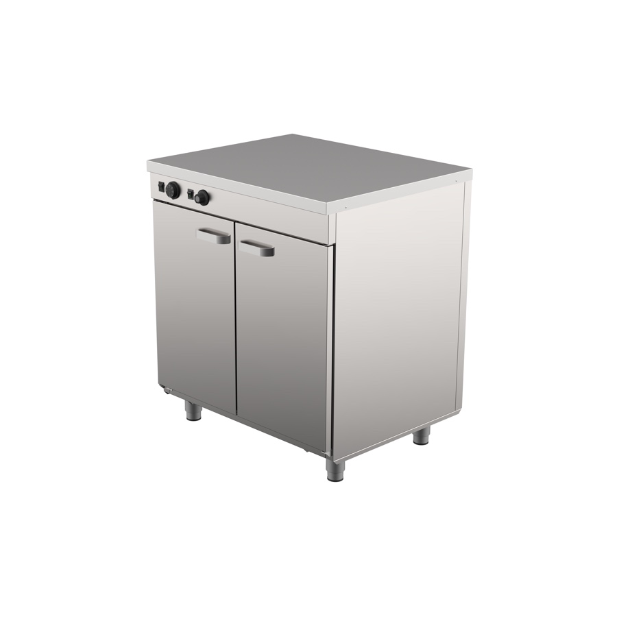HEATED CUPBOARD WITH 2 DOORS