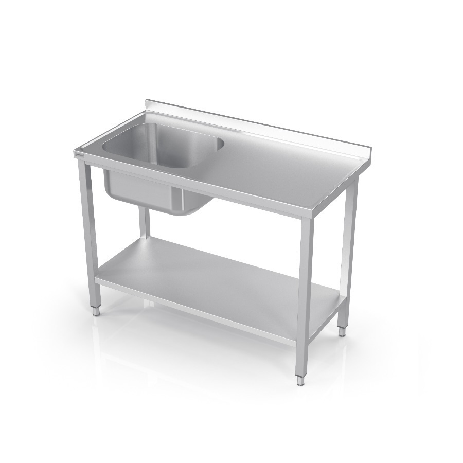 SINK TABLE WITH SHELVE 2700*700*900Hmm