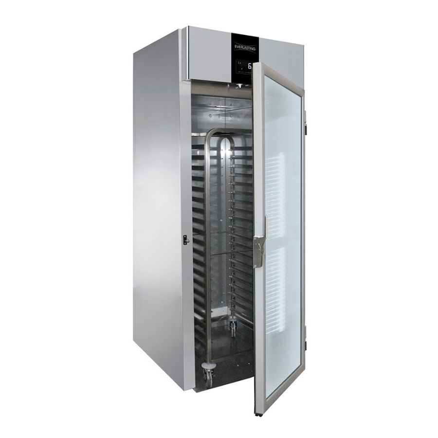 ROLL-IN 1 REFRIGERATED GLASS CABINET