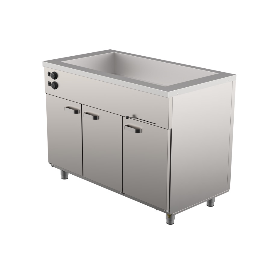 BAIN-MARIE WITH HEATED CUPBOARD 01