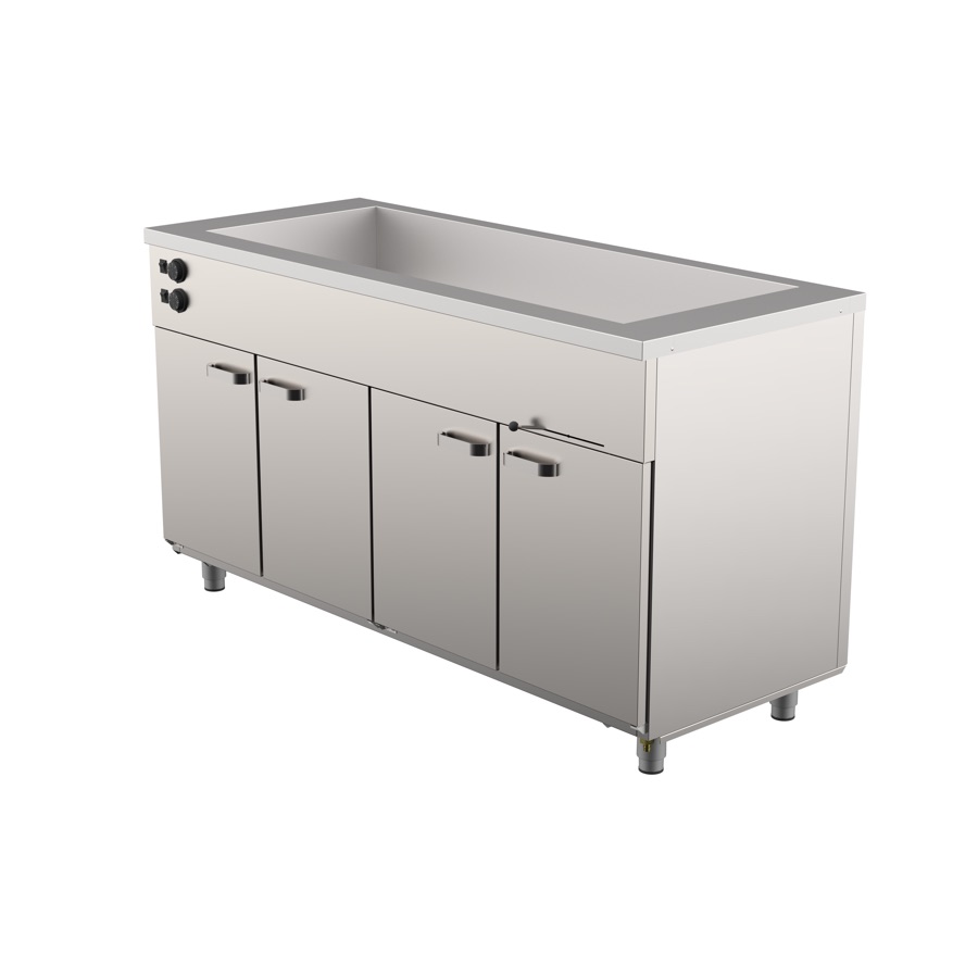BAIN-MARIE WITH HEATED CUPBOARD 08