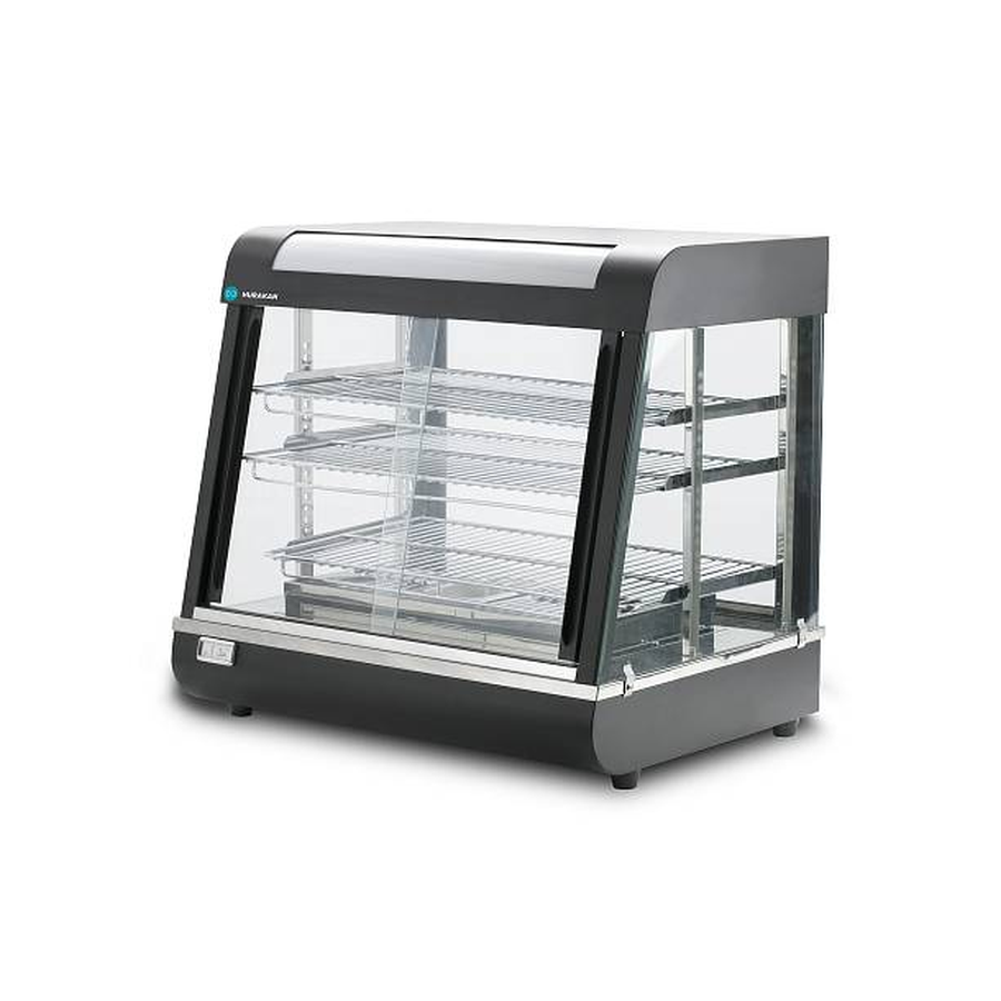HEATED DISPLAY CASE BLACK WD3