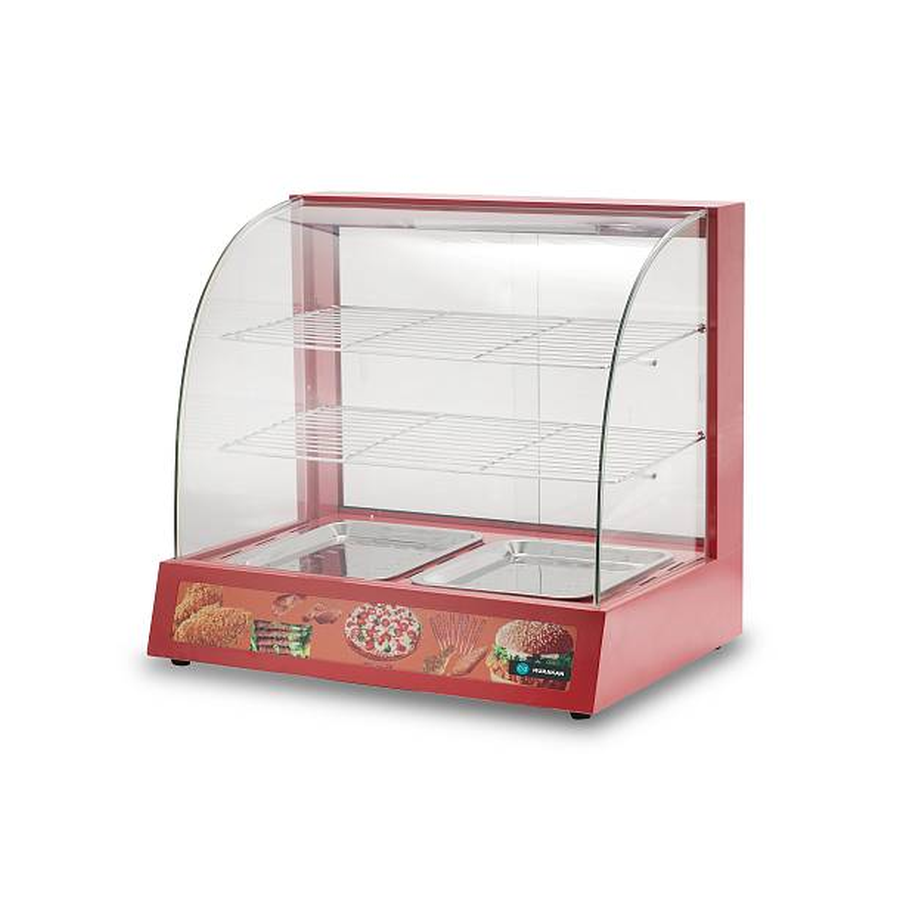 HEATED DISPLAY CASE RED