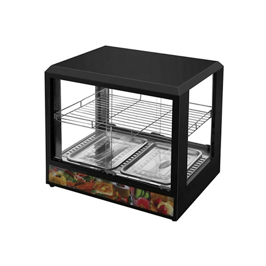 HEATED DISPLAY CASE BLACK