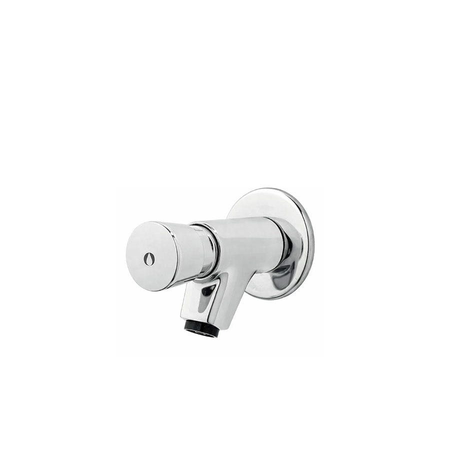 WALL MOUNTED SELF CLOSING TAP ARES004