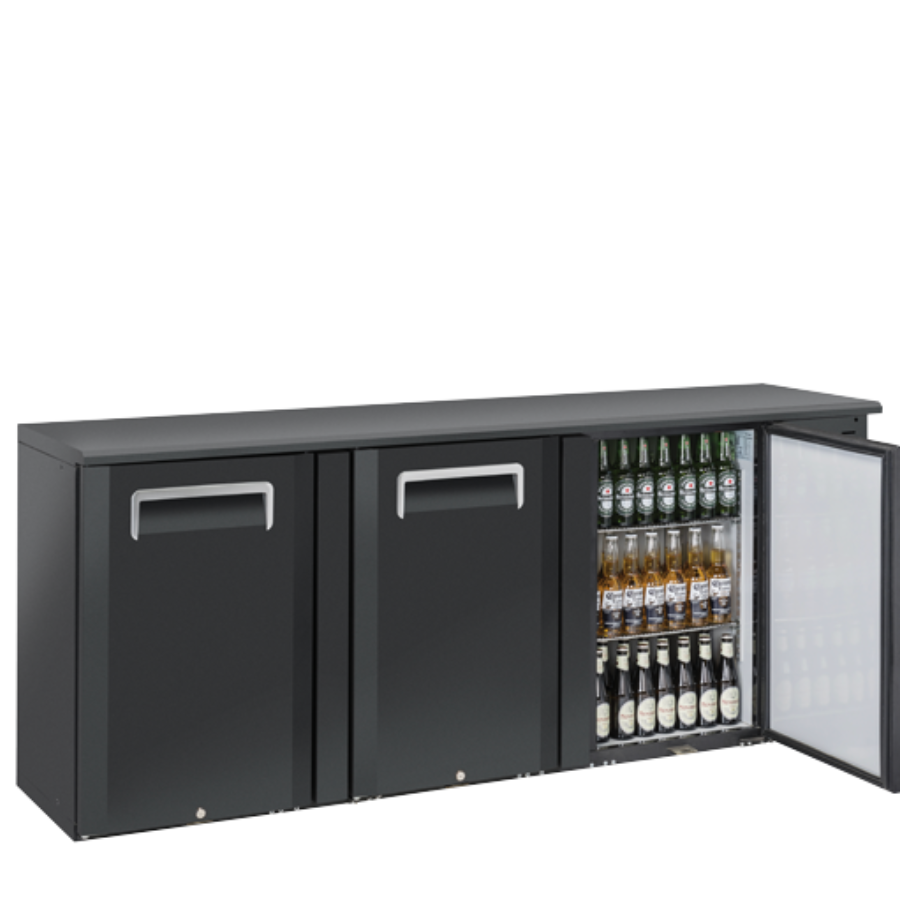 HINGED SOLID DOOR BACK BAR QB 300 - N.3