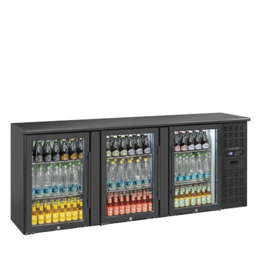 HINGED SOLID DOOR BACK BAR QBG 300 - N.3