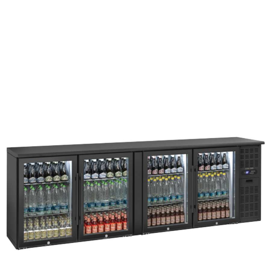 HINGED SOLID DOOR BACK BAR QBG 400 - N.4