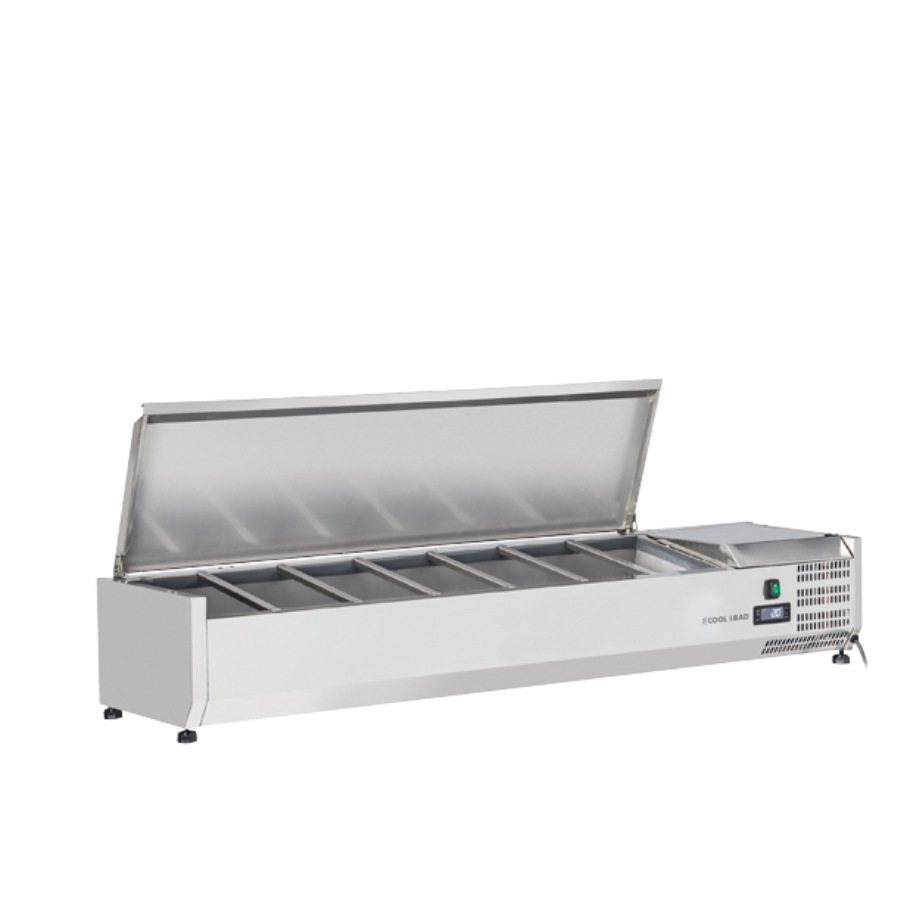 REFRIGERATED HORIZONTALE SHOWCASE (PANS GN1/4) VRX 15/33S/S