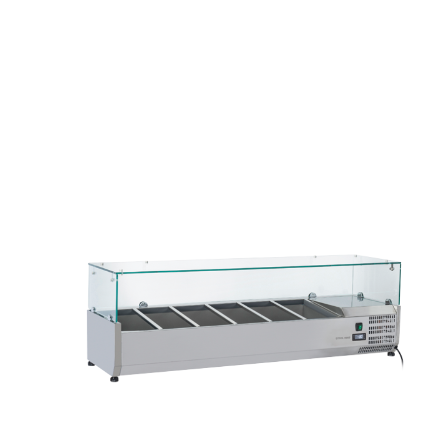 REFRIGERATED HORIZONTALE SHOWCASE (PANS GN1/3) VRX 14/38