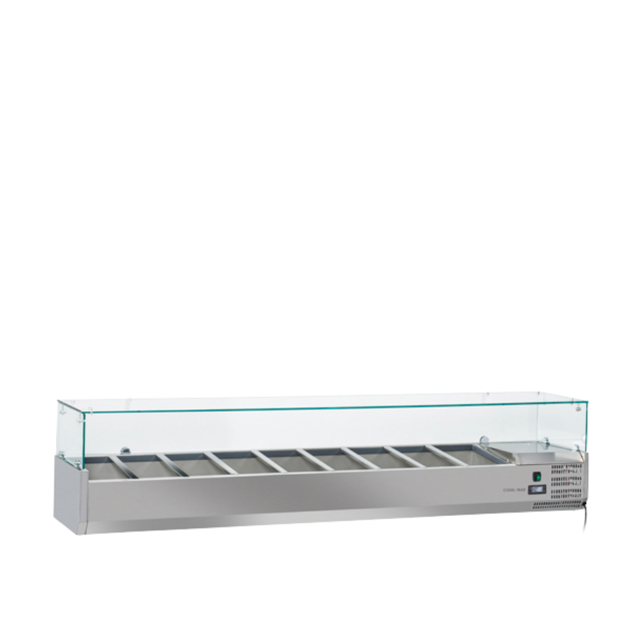 REFRIGERATED HORIZONTALE SHOWCASE (PANS GN1/3) VRX 20/38