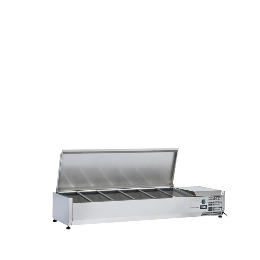 REFRIGERATED HORIZONTALE SHOWCASE (PANS GN1/3) VRX 15/38S/S