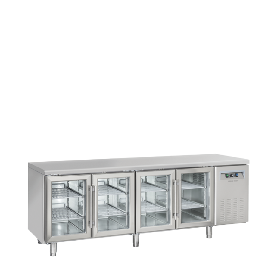 REFRIGERATED COUNTER (GLASS DOOR) QRG 4100 - GN1/1