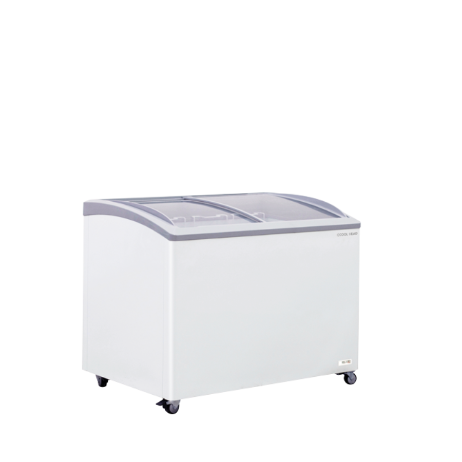 CHEST FREEZER WITH SLIDING GLASS TOP CG 309A - 300 Lt