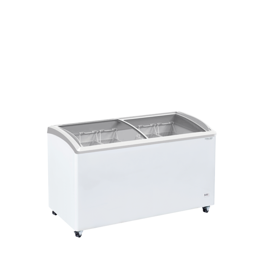 CHEST FREEZER WITH SLIDING GLASS TOP CG 509A - 500 Lt