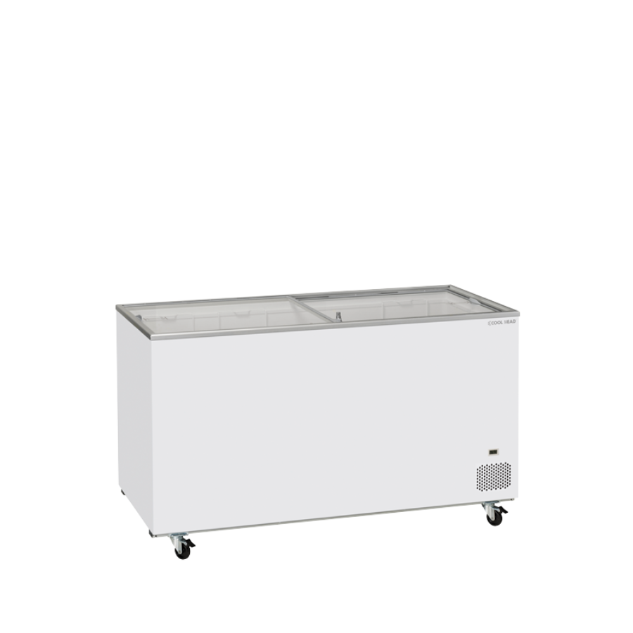 CHEST FREEZER WITH SLIDING GLASS TOP CFG 508 - 500 Lt